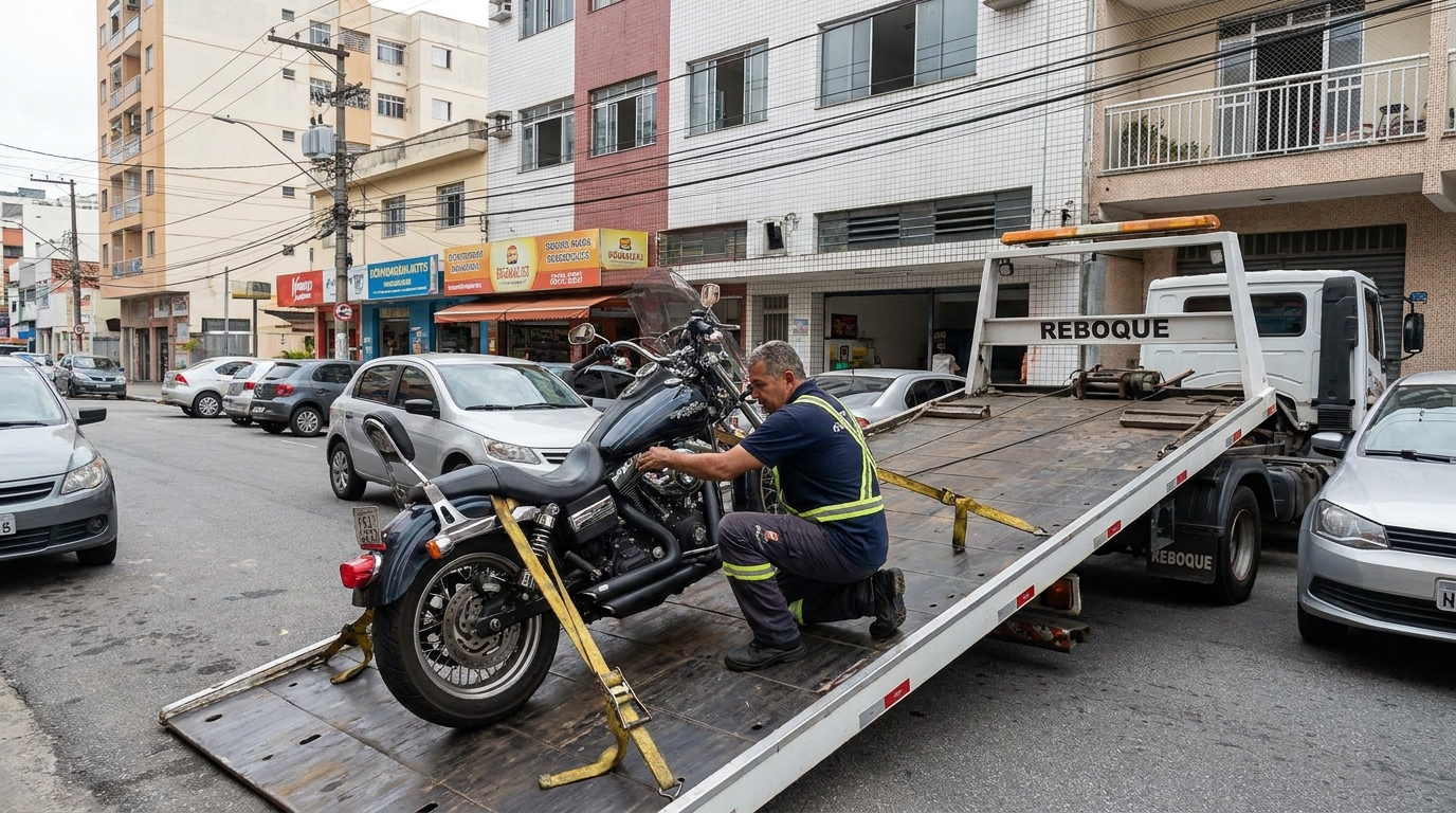 Guincho para Moto em Jundiaí‑SP